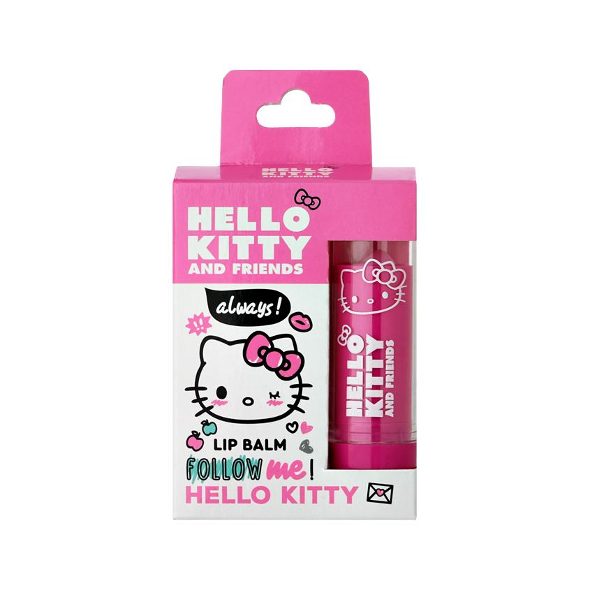 Бальзам для губ `HELLO KITTY AND FRIENDS` `HELLO KITTY` с эффектом сияния с сюрпризом 4,2 г