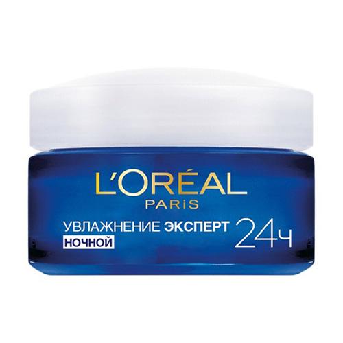 Ночной крем для лица `LOREAL` УВЛАЖНЕНИЕ ЭКСПЕРТ Увлажняющий уход (для всех типов кожи) 50 мл