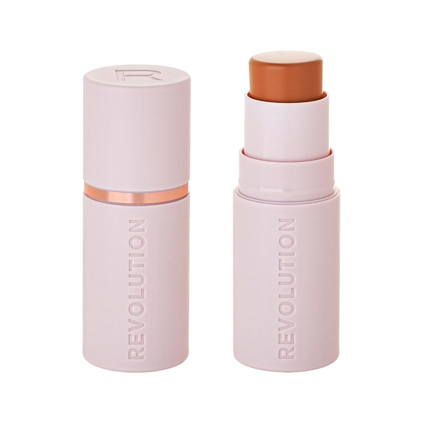 Бронзер для лица `REVOLUTION` SILK BRONZE в стике тон Sunkissed