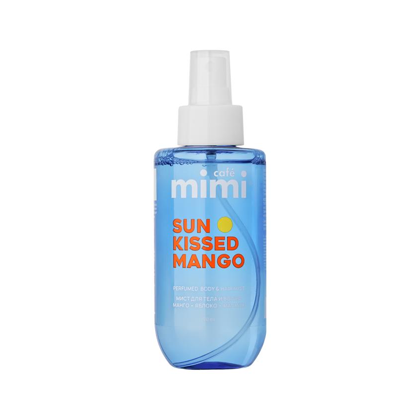 Мист для тела и волос `CAFE MIMI` Sun-Kissed Mango парфюмированный (манго, яблоко, малина) 190 мл