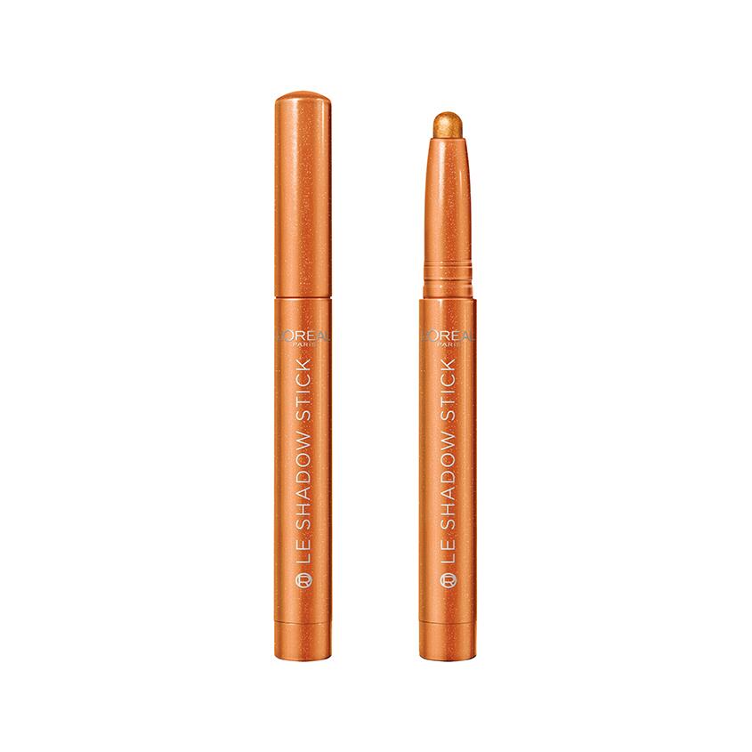 Тени для век `LOREAL` LE SHADOW STICK кремовые в стике тон 440 Foiled copper