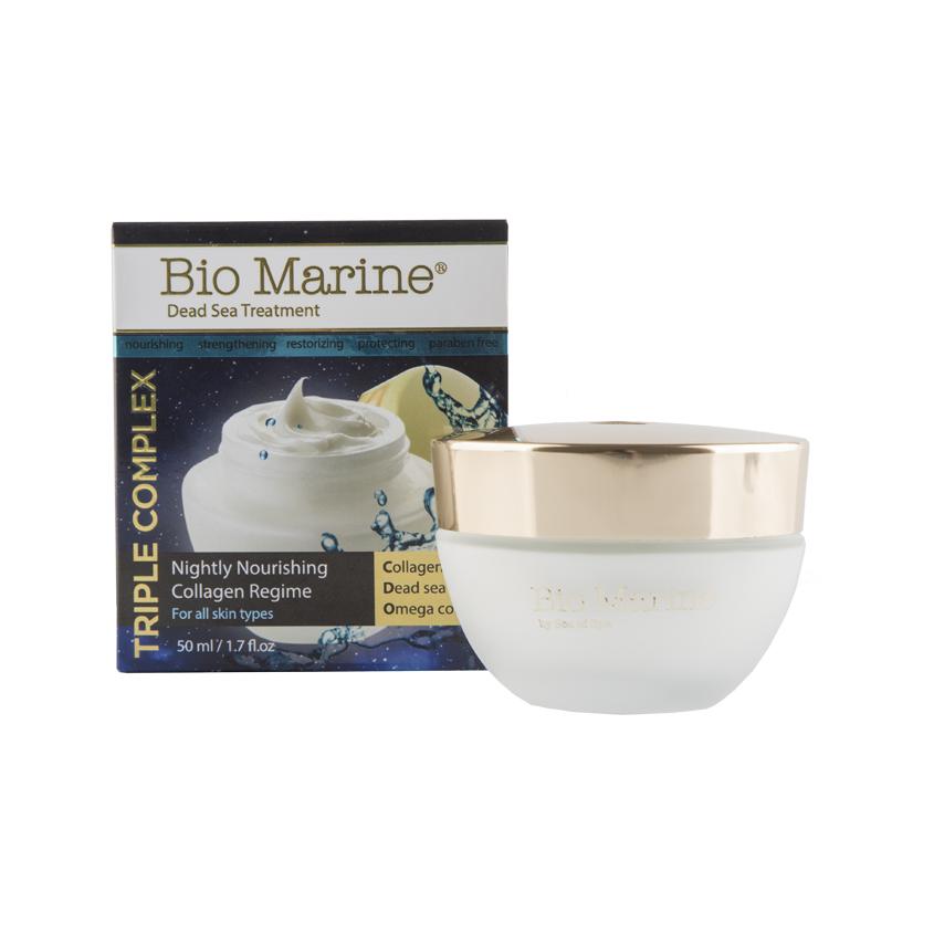 Крем для лица `SEA OF SPA` `BIO MARINE` ночной с коллагеном (питательный) 50 мл