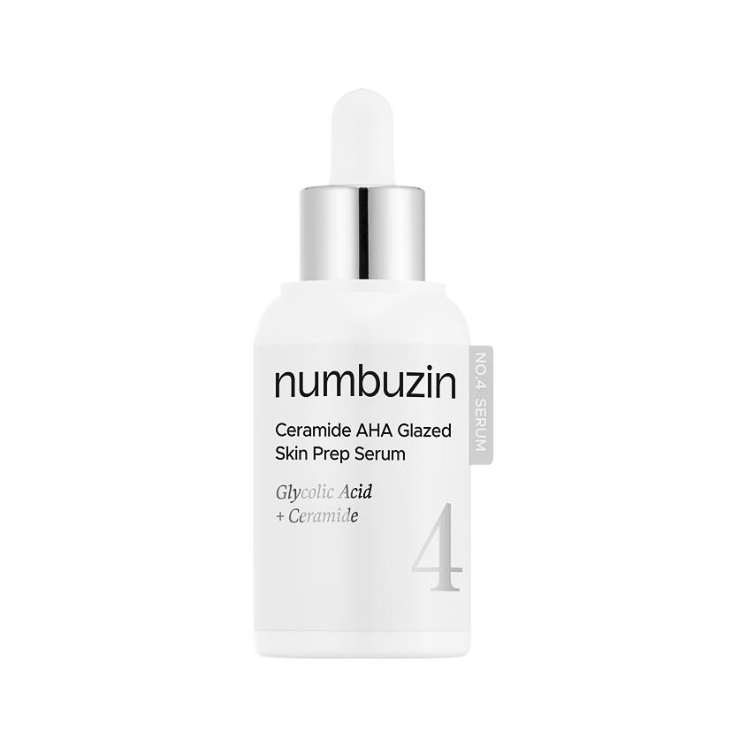 Сыворотка для лица `NUMBUZIN` NO. 4 Ceramide AHA Glazed Skin Prep обновляющая с кислотами 30 мл