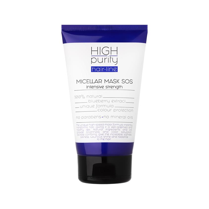 Маска для волос `HIGH PURITY` HAIR LINE мицеллярная интенсивное укрепление 150 мл