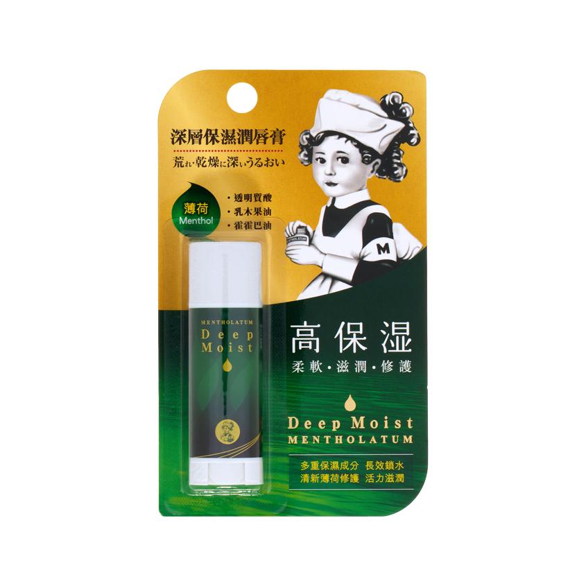 Бальзам для губ `MENTHOLATUM` DEEP MOIST глубокое увлажнение с ментолом 4,5 г