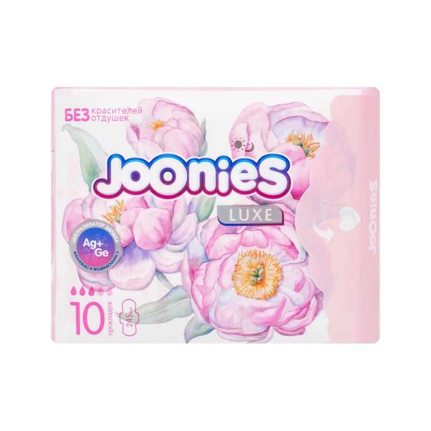 Прокладки женские `JOONIES` LUXE дневные гигиенические 10 шт